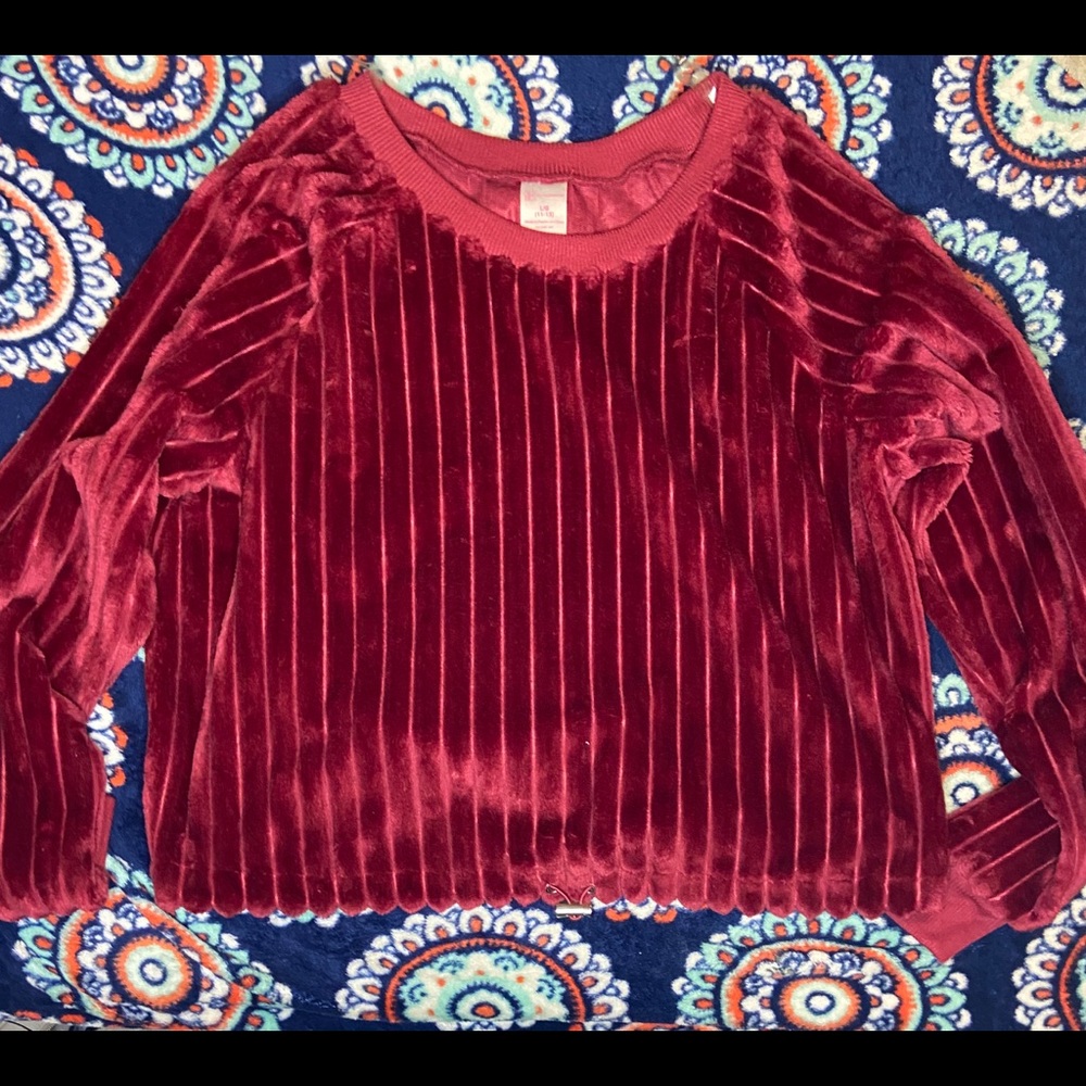 Red sweater